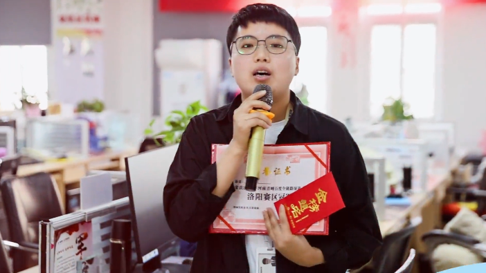 洛陽(yáng)青峰網(wǎng)絡(luò)百度全鏈路演講大賽冠軍誕生！